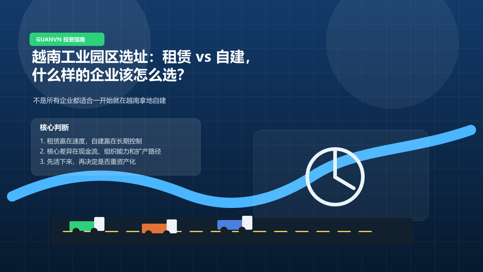 越南工业园区选址：租赁 vs 自建，什么样的企业该怎么选？