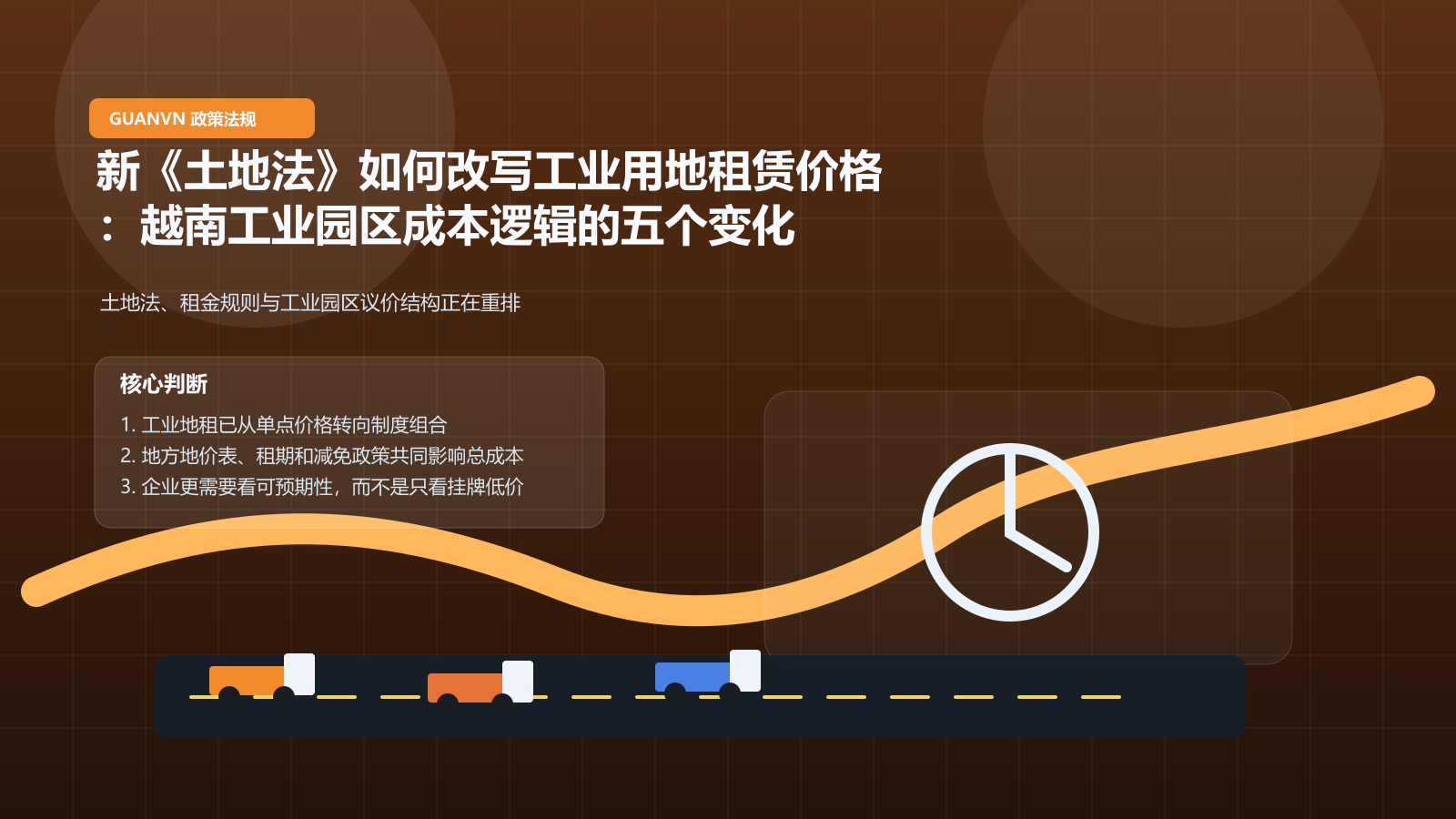 新《土地法》如何改写工业用地租赁价格：越南工业园区成本逻辑的五个变化